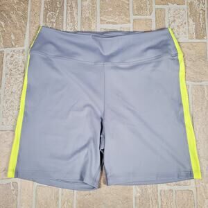Victoria’s Secret PINK Active Ultimate Bike Shorts XL HIGH WAIST 6" Gray NWT